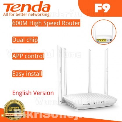 Tenda F9 600M Whole-Home Coverage Wi-Fi Router